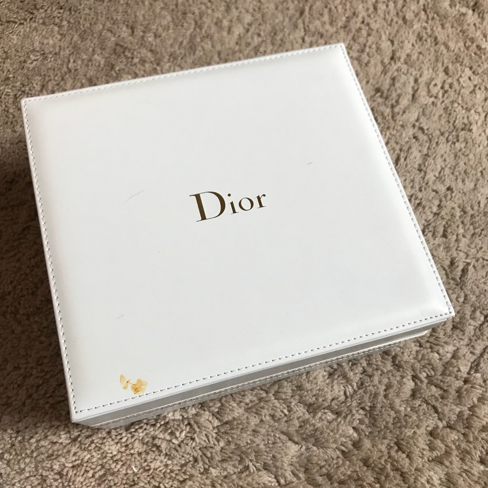 Dior leather box